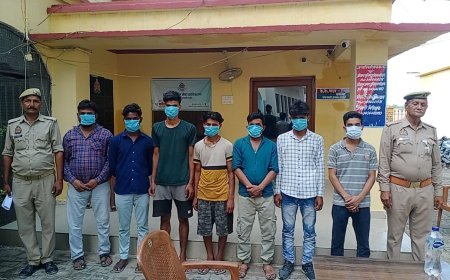 Hardoi News: हरदोई के सांडी में पीपल तिराहा विवाद में सात अभियुक्त गिरफ्तार, पुलिस की त्वरित कार्रवाई