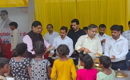 Hardoi News: सूर्य वर्धन अग्रवाल के जन्मदिन पर कॉन्सेप्ट कार्स द्वारा विशाल भंडारे का आयोजन, सामाजिक एकता का प्रतीक बना