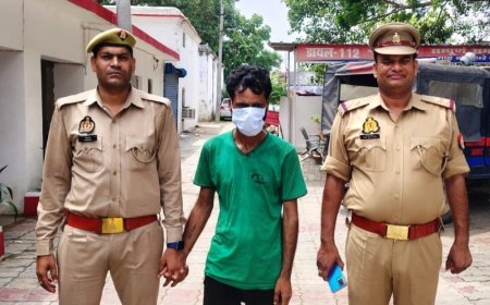 Hardoi News: चोरी के अभियुक्त राहुल को कोतवाली शहर पुलिस ने चोरी के मोबाइल, साइकिल और नकदी सहित धर दबोचा