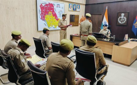 Hardoi News: हरदोई में पुलिस अधीक्षक ने की बीट आरक्षियों की समीक्षा, पूर्वी जोन के 12 आरक्षियों को दिए गए आवश्यक निर्देश