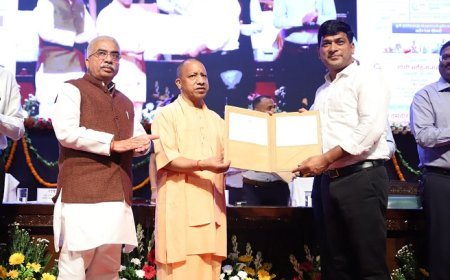 UP News: पिछली सरकारों में उद्यमियों की उपेक्षा, जातीय संघर्षों को मिला बढ़ावा - योगी आदित्यनाथ  