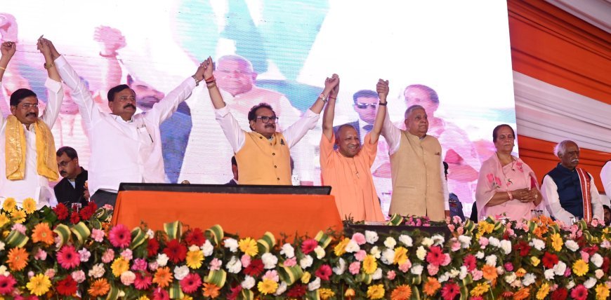 Lucknow News: राष्ट्रनायकों और नायिकाओं से प्रेरणा लेने वालों की राह में कोई भी ताकत बाधा नहीं बन सकती : योगी (Yogi) आदित्यनाथ