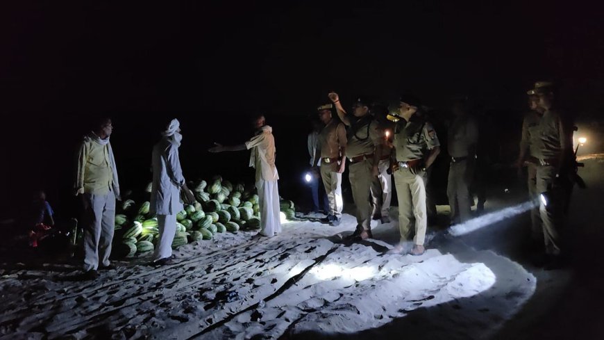 Hardoi News: पुलिस अधीक्षक ने गंगा दशहरा स्नान पर्व की तैयारियों का लिया जायजा, राजघाट का किया निरीक्षण