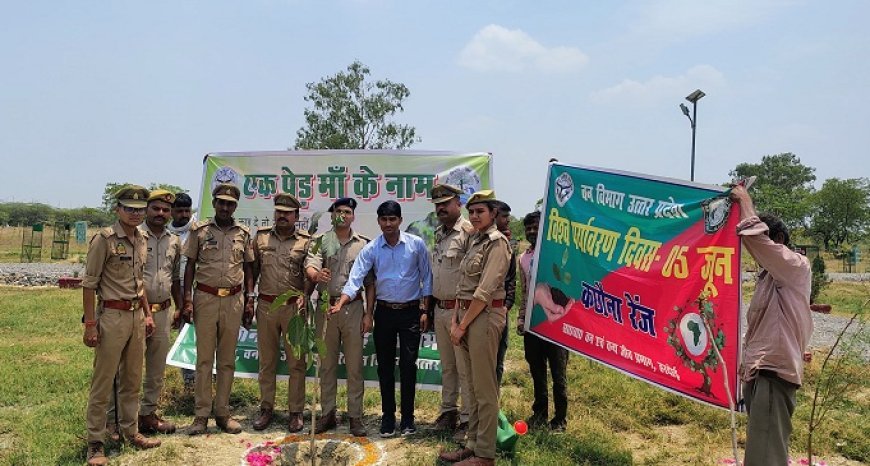 Hardoi News: वृक्षारोपण करके उनकी देखभाल करना हमारी प्राथमिकता - पर्यावरण प्रहरी अभिनीत मौर्य 