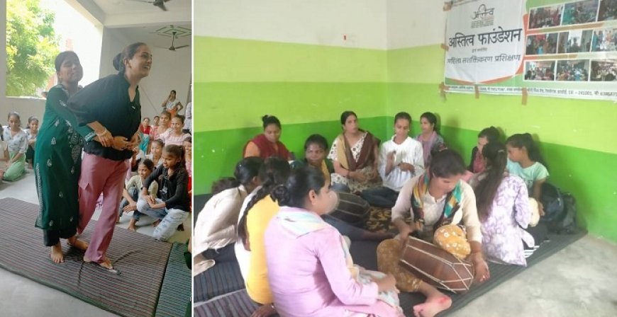 Hardoi News: महिला सशक्तिकरण शिविर का पंचम दिवस का प्रशिक्षण सफलतापूर्वक संपन्न। 