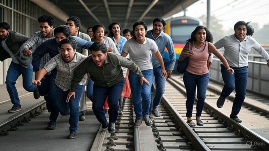 मुंबई लोकल ट्रेन हादसा- दिवा-कोपर के बीच भीड़भाड़ के कारण 13 यात्री गिरे, चार की मौत, नौ घायल। 