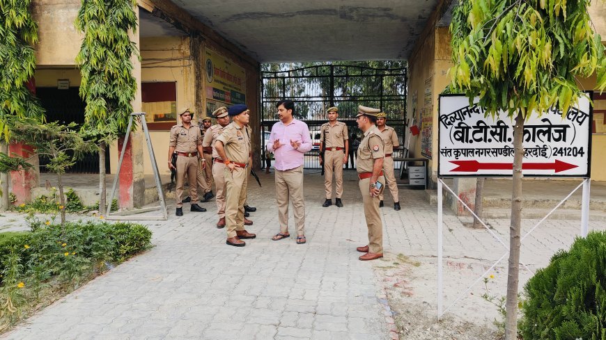 Hardoi News: एसपी नीरज जादौन ने पुलिस सीधी भर्ती 2023 में चयनित अभ्यर्थियों के लिए रात्रि विश्राम स्थलों का लिया जायजा