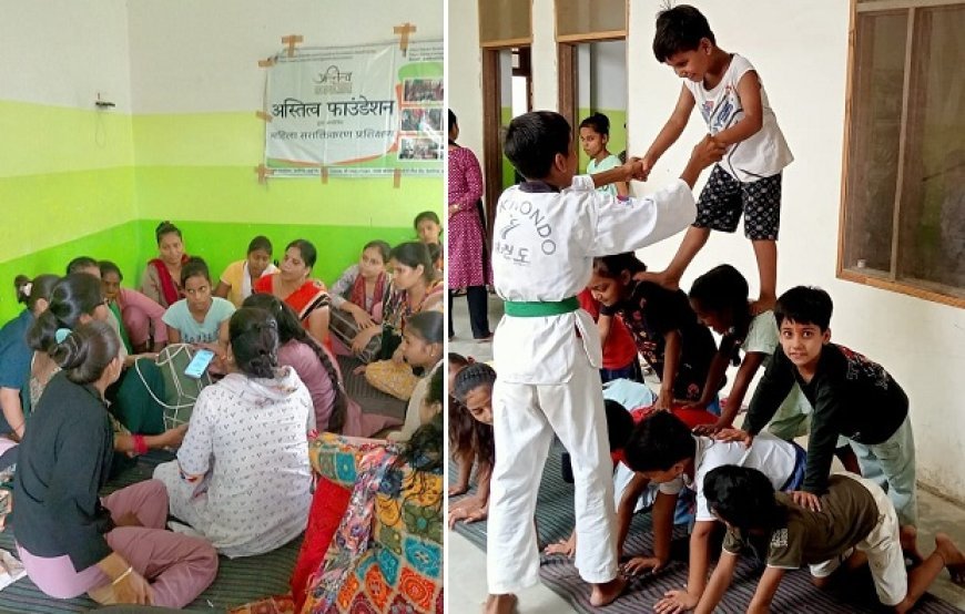 Hardoi News: महिला सशक्तिकरण शिविर के सप्तम दिवस का प्रशिक्षण सफलतापूर्वक सम्पन्न। 