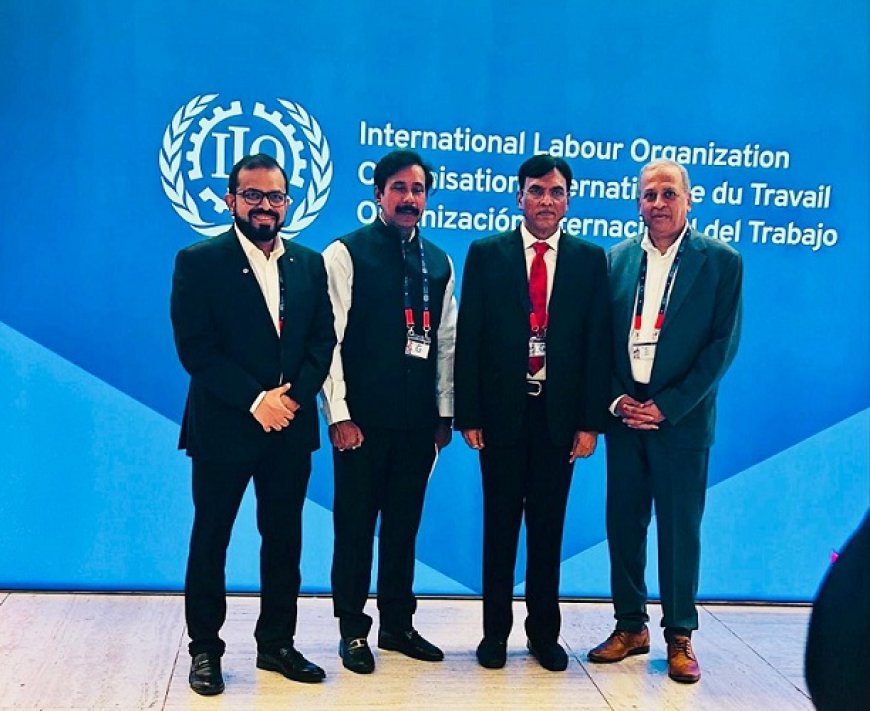 UP News: मंत्री अनिल राजभर ने जिनेवा में आयोजित अंतर्राष्ट्रीय श्रम सम्मेलन में किया प्रतिभाग। 