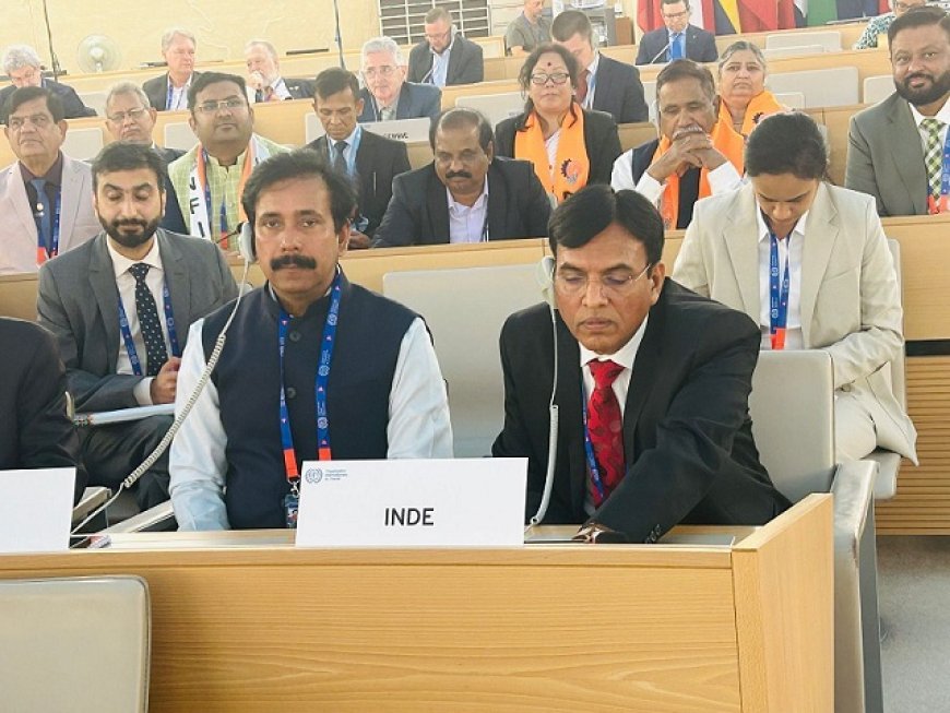 UP News: 12 से 19 जून तक ‘बाल श्रम निषेध सप्ताह’ मनाएगी योगी सरकार, मंत्री अनिल राजभर ने जिनेवा में आयोजित अंतर्राष्ट्रीय श्रम सम्मेलन में किया प्रतिभाग। 