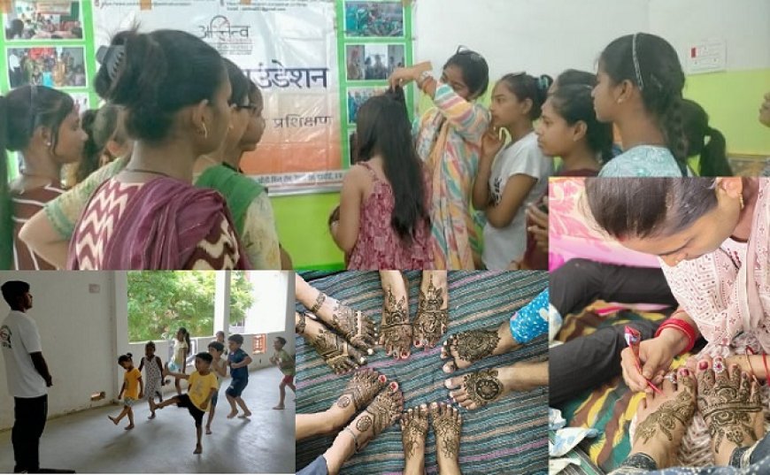 Hardoi News: अस्तित्व फाउंडेशन द्वारा महिला सशक्तिकरण शिविर का दसवां दिवस रचनात्मक गतिविधियों के साथ सम्पन्न। 