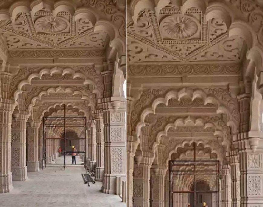 Ayodhya News: श्रीराम मंदिर का भव्य परकोटा निर्माण, दिसंबर तक पूर्ण, राम लीलाओं की कलाकृतियों से होगा सुसज्जित। 