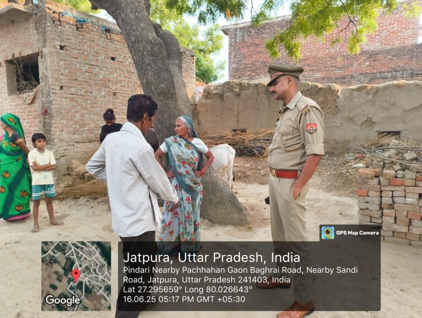 Hardoi News : हरदोई में पारिवारिक संपत्ति विवाद- पुलिस की त्वरित कार्रवाई से शांति बहाल