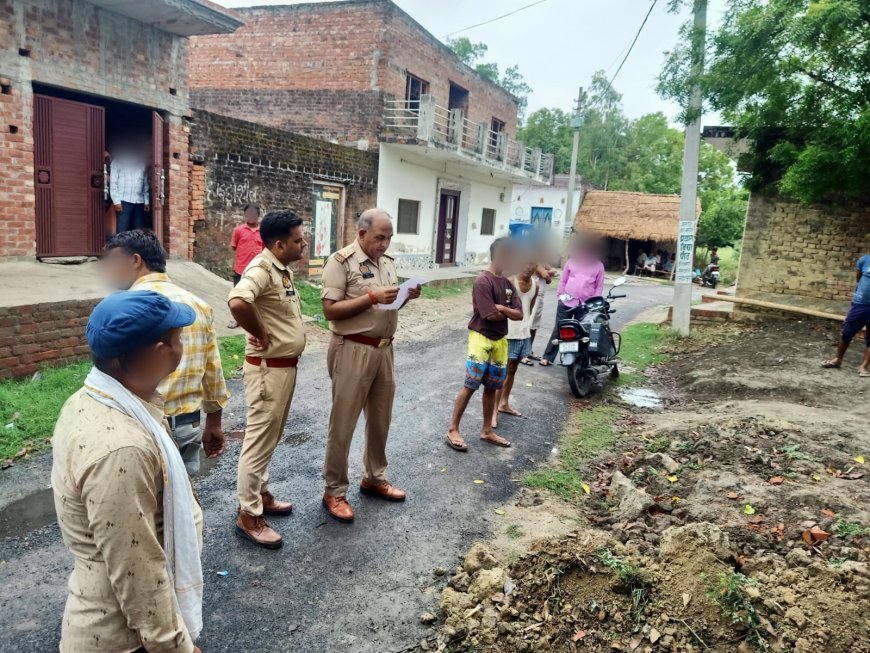 Hardoi News: हरदोई में पुलिस अधीक्षक की त्वरित कार्रवाई, मझिला थाना क्षेत्र में जल निकासी विवाद का मौके पर निस्तारण