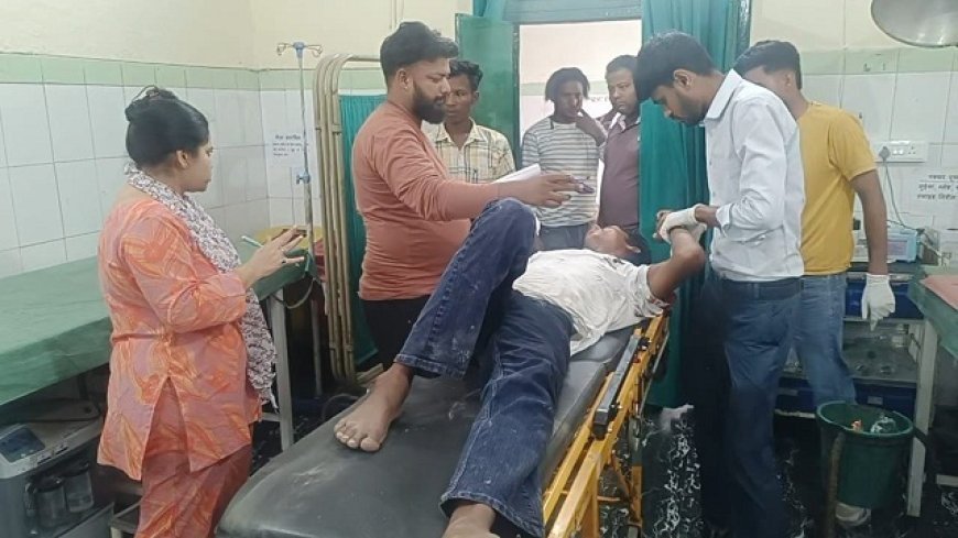 Bazpur News: अज्ञात वाहने बाइक सवार को मारी टक्कर गंभीर रूप से घायल। 