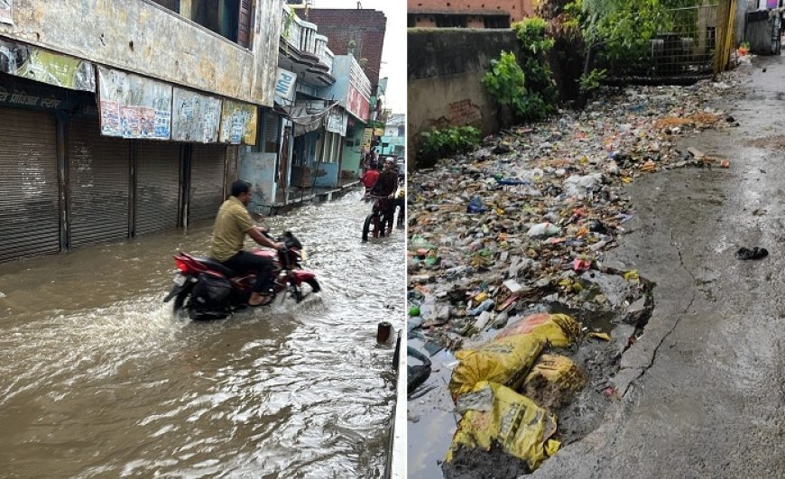 Deoband News: सुबह शुरू हुई बरसात ने जहां लोगों को उमस भरी गर्मी से राहत दी है। वहीं, अत्यधिक वर्षा होने से खेत खलिहान पानी से लबालब। 