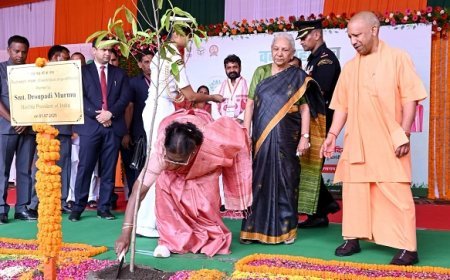 Gorakhpur News: ‘एक गांव-एक औषधीय पौधा’ की शुरुआत करें किसान - आनंदी बेन पटेल