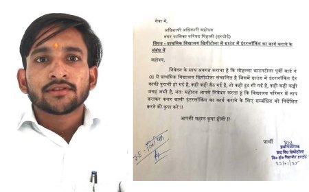 हरदोई: छीपीटोला प्राथमिक विद्यालय में इंटरलॉकिंग ईंटों के मामले में अरुण गुप्ता की अपील, जांच की मांग