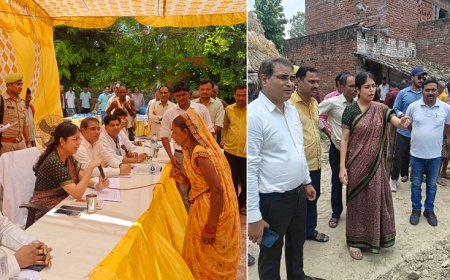 Hardoi News: ग्रामीण चौपाल में मुख्य विकास अधिकारी ने सुनीं जनसमस्याएं, मौके पर निस्तारण के दिए निर्देश। 