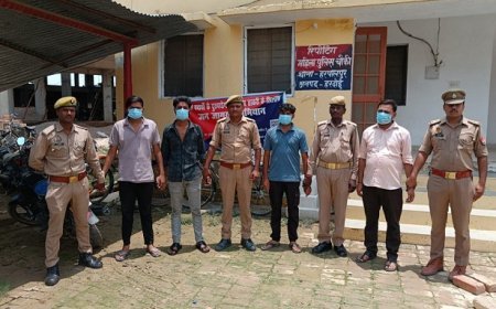 Hardoi News: भाई के साथ मारपीट करने के आरोप में पुलिस द्वारा चार लोगों को किया गया गिरफ्तार, हुई वैधानिक कार्रवाई।  
