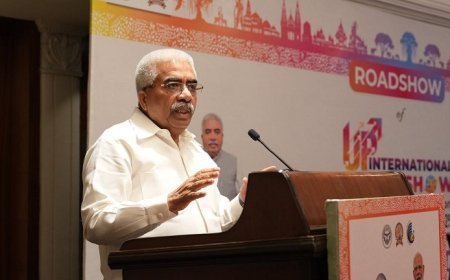 यूपी इंटरनेशनल ट्रेड शो 2025: दिल्ली में भव्य रोड शो, तेलंगाना, कर्नाटक, महाराष्ट्र और गुजरात में भी होंगे आयोजन। 