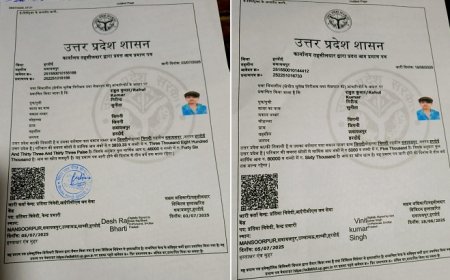 Hardoi: लेखपाल द्वारा मानकों को रखा जा रहा ताक पर, 15 दिन में आय प्रमाण पत्र की आय 60000 से हो रही 46000