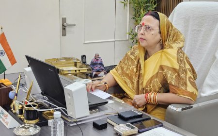 Hardoi News : जिला पंचायत अध्यक्ष ने CM योगी से वीडियो कॉन्फ्रेंस के जरिए लिया मार्गदर्शन, हरदोई में वृहद वृक्षारोपण अभियान की तैयारी जोरों पर