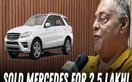 Viral: पवनजीत सिंह सैनी को 88 लाख की मर्सिडीज 7.5 लाख में बेचनी पड़ी, दिल्ली में पुरानी गाड़ियों पर सख्ती।