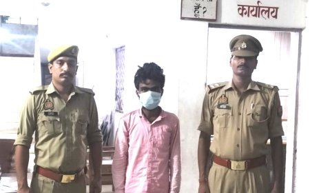 Hardoi : Crime- बेनीगंज में अभद्र व्यवहार और गाली-गलौज का मामला, अभियुक्त दीपक हिरासत में