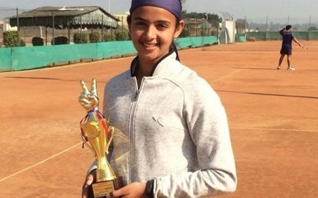 गुरुग्राम में टेनिस खिलाड़ी Radhika Yadav की हत्या, पिता की गोलियों ने छीना एक उभरता सितारा।