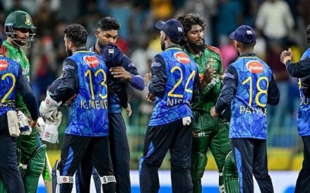 Sri Lanka Vs Bangladesh: दूसरा T20 मैच 13 जुलाई को Dambulla में, Sri Lanka की नजरें Series जीत पर। 