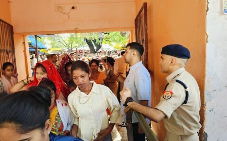 श्रावण के प्रथम सोमवार को डीएम व एसपी ने लिया व्यवस्थाओं का जायजा।