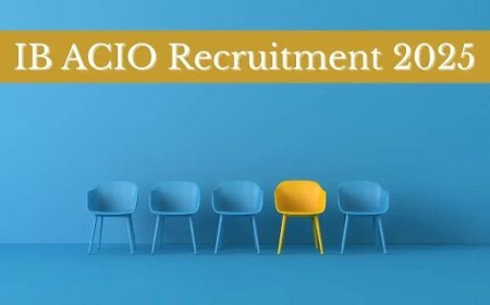 Intelligence Bureau ACIO Recruitment 2025: 3717 पदों के लिए आवेदन 19 जुलाई से, पात्रता और चयन प्रक्रिया का विवरण।