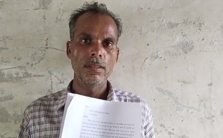 पीड़ित की जमीन पर दबंगों द्वारा किया जा रहा अवैध कब्जा, राजस्व विभाग मौन। 