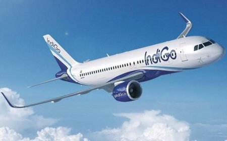 दिल्ली-गोवा Indigo फ्लाइट का इंजन हवा में फेल, मुंबई में सुरक्षित आपातकालीन लैंडिंग।