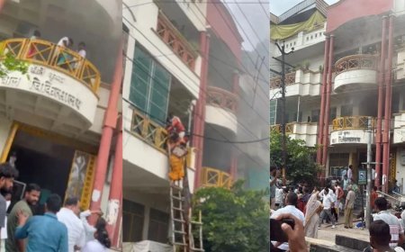 Hardoi : कीर्ति कृष्णा अस्पताल में लगी आग ने उजागर की लापरवाही, अस्पताल सीज, भ्रष्टाचार पर उठे कई सवाल