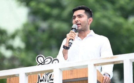 अभिषेक बनर्जी का बीजेपी पर तीखा हमला- 10 महीनों में जय बांग्ला कहलवाऊंगा। 