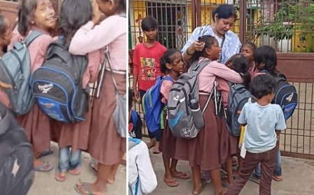 महराजगंज में स्कूल मर्जर की झूठी अफवाह- प्रिंसिपल कुसुमलता पांडे ने बच्चों से कराया रोने का ड्रामा, निलंबित।