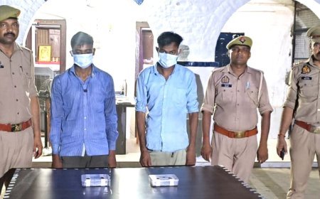 Hardoi : पाली में गेहूं चोरी का मामला, दो अभियुक्त गिरफ्तार, 6500 रुपये नकदी बरामद