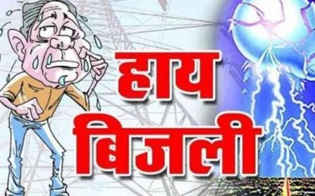 बिजली विभाग की लापरवाही: रातभर बिजली गुल, भीषण गर्मी में जनता बेहाल।