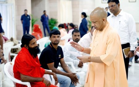 CM Yogi combines spiritual observance with public service on 3rd Shravan Monday