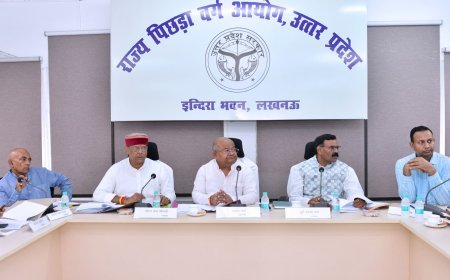 Lucknow : UP पिछड़ा वर्ग राज्य आयोग की बैठक में पिछड़े वर्गों के आरक्षण, जातियों के सम्मिलन और विकास पर चर्चा, मेरठ में मनोज कश्यप पर हुए हमले की जांच के लिए समिति गठित