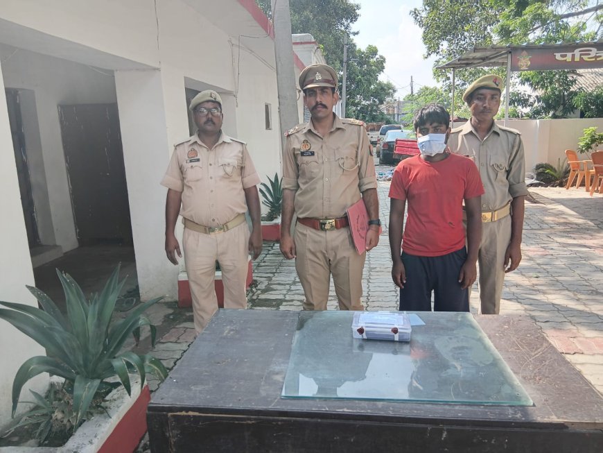 Hardoi News : जिला अस्पताल से मोबाइल चोरी के मामले में पुलिस ने एक आरोपी को किया गिरफ्तार