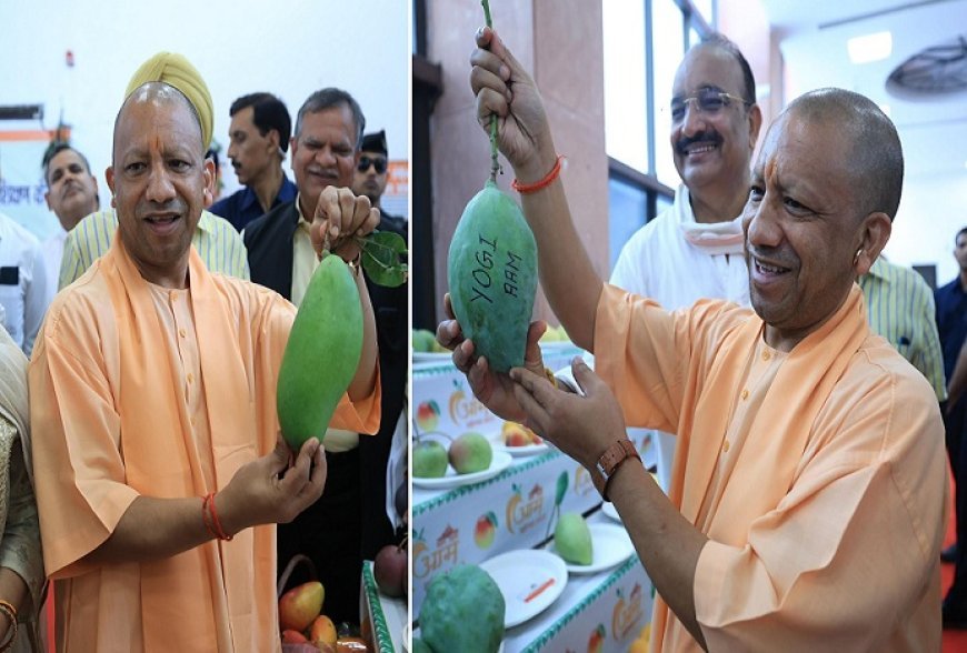 उत्तर प्रदेश आम महोत्सव-2025: मुख्यमंत्री योगी आदित्यनाथ ने लखनऊ में तीन दिवसीय 'उत्तर प्रदेश आम महोत्सव- 2025' का किया शुभारंभ।