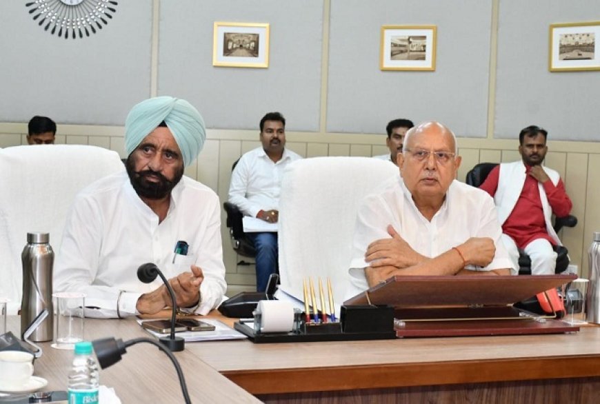 Lucknow News: कृषि मंत्री सूर्य प्रताप शाही ने बीज उद्यमियों संग की बैठक, आत्मनिर्भर भारत की दिशा में बड़ा कदम। 