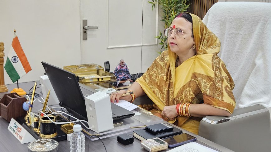 Hardoi News : जिला पंचायत अध्यक्ष ने CM योगी से वीडियो कॉन्फ्रेंस के जरिए लिया मार्गदर्शन, हरदोई में वृहद वृक्षारोपण अभियान की तैयारी जोरों पर