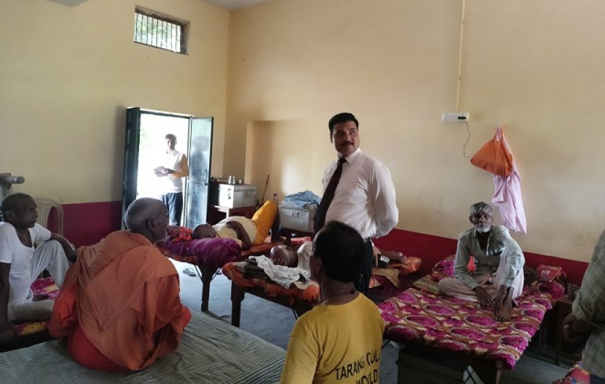 Oldage Home Allipur: वृद्धाश्रम अल्लीपुर का अपर जिला जज ने किया औचक निरीक्षण। 