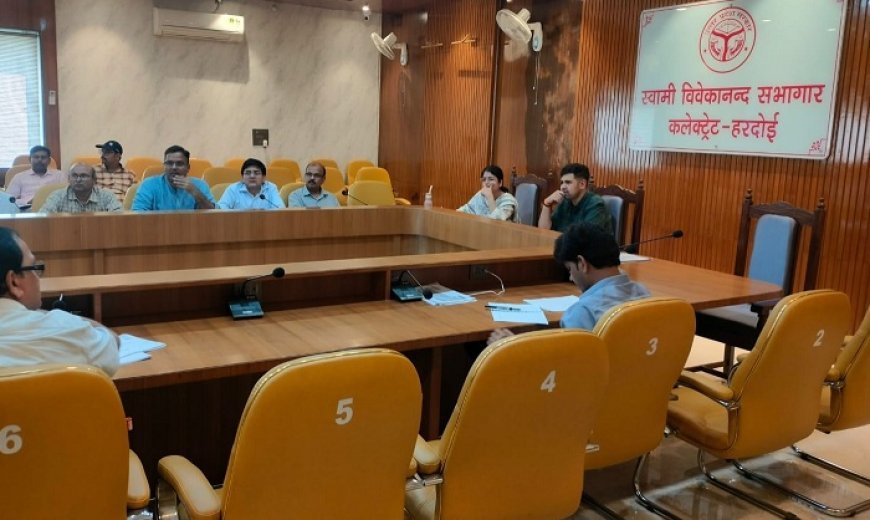 15 से 18 जुलाई तक हरदोई के ग्रामों में जनशिकायत निवारण हेतु विशेष कैम्प- जिलाधिकारी अनुनय झा