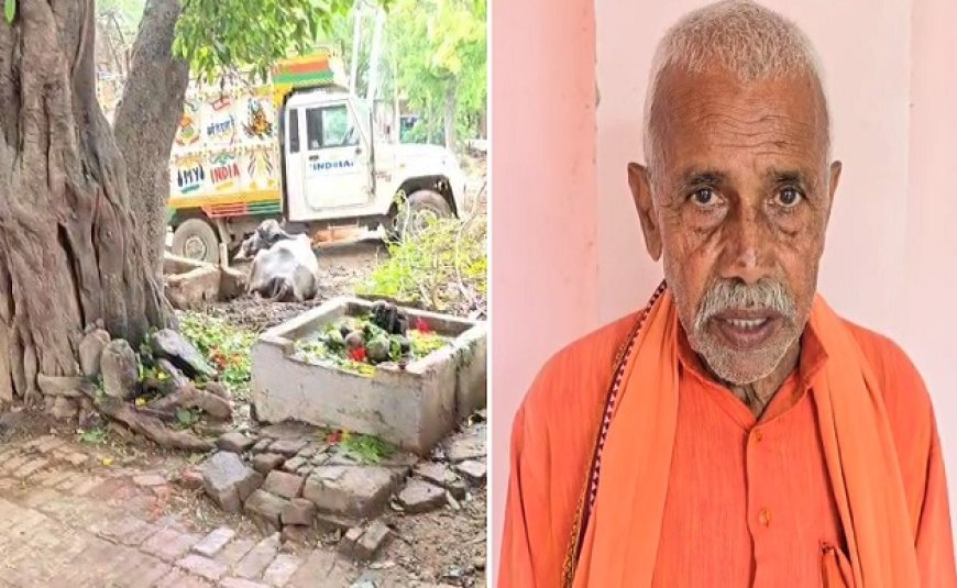 देवस्थान पर दबंगों ने किया कब्जा, सावन के महीने में नहीं करने दे रहे पूजा पाठ, पुलिस की भूमिका संदिग्ध।