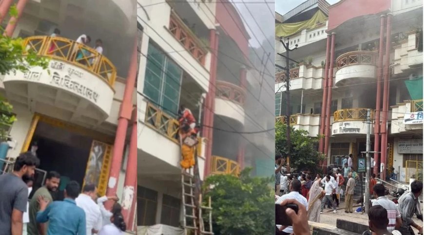 Hardoi : कीर्ति कृष्णा अस्पताल में लगी आग ने उजागर की लापरवाही, अस्पताल सीज, भ्रष्टाचार पर उठे कई सवाल